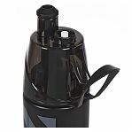 Термобутылка для воды Daniks 435636, нержавеющая сталь, с распылителем, черный, 0.5 л