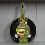 Сковорода стальная ВОК BOYSCOUT 61595, антипригарное покрытие, диаметр 300 мм