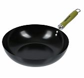 Сковорода стальная ВОК BOYSCOUT 61595, антипригарное покрытие, диаметр 300 мм