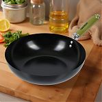 Сковорода стальная ВОК BOYSCOUT 61595, антипригарное покрытие, диаметр 300 мм