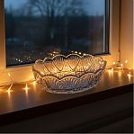 Салатник овальный Mayer&Boch 301041W, стеклянный, 160х200 мм