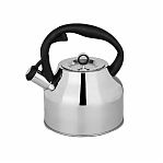 Чайник Agness UD-451104, со свистком, нержавеющая сталь, 2.8 л