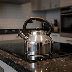 Чайник Agness UD-451104, со свистком, нержавеющая сталь, 2.8 л