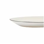 Тарелка Olaff Аврора 239-62002, обеденная, 180 мм, стеклокерамика, цвет белый