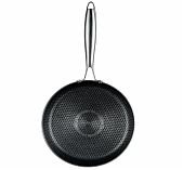 Сковорода из нержавеющей стали Gold House GH-1849, без крышки, диаметр 240 мм, антипригарное покрытие