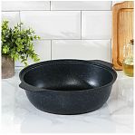 Кастрюля-жаровня Kukmara ЖМТ32а, с крышкой, мраморная, 3 л