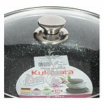 Кастрюля-жаровня Kukmara ЖМТ32а, с крышкой, мраморная, 3 л