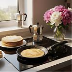 Сковорода блинная Горница Гранит б261аг, антипригарное покрытие, d 260 мм