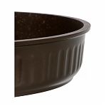 Сковорода Kukmara Stella ссм220а, 220 мм, антипригарное покрытие, мокко, без крышки