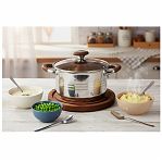 Набор кастрюль нержавеющая сталь Daniks Веллингтон, GS-01415-6SE, индукция, 2 л, 3 л, 4 л