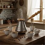 Турка Tima Египет ЕГ-390, медная, без съемной ручки, объем 390 мл