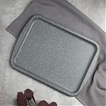 Противень Satoshi Буко 849-192 прямоугольный, углеродистая сталь, 17х270х365 мм, антипригарное покрытие мрамор