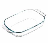 Форма для запекания Daniks HSAP15LN, прямоугольная, жаропрочное стекло, 52х178х290 мм, 1.5 л