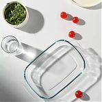 Форма для запекания Daniks HSAP15LN, прямоугольная, жаропрочное стекло, 52х178х290 мм, 1.5 л