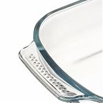 Форма для запекания Daniks HSAP15LN, прямоугольная, жаропрочное стекло, 52х178х290 мм, 1.5 л