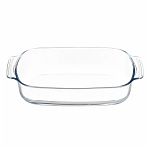 Форма для запекания Daniks HSAP20LN, прямоугольная, жаропрочное стекло, 58х196х302 мм, 2 л 