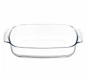 Форма для запекания Daniks HSAP20LN, прямоугольная, жаропрочное стекло, 58х196х302 мм, 2 л 
