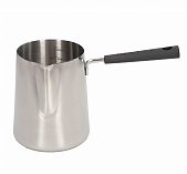 Турка-ковшик, нержавеющая сталь, с длинной ручкой, глянцевая, 900 мл