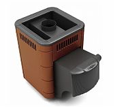 Печь для бани TMF Оса Carbon ДА терракота, 9 кВт, d115 мм, до 9 куб.м