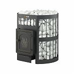 Печь для бани Везувий Легенда Стандарт 16 дверка ДТ-4 Б/В, 16 кВт, d115 мм, до 16 куб.м