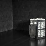 Печь для бани Везувий Легенда Стандарт 16 дверка ДТ-4 Б/В, 16 кВт, d115 мм, до 16 куб.м