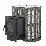 Печь для бани Везувий Легенда Ковка 16 дверка 271, 16 кВт, d115 мм, до 16 куб.м