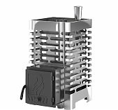 Печь для бани Aston 16 Inox, дверца глухая, 16 кВт, d115, до 18 куб.м