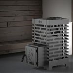 Печь для бани Aston 16 Аква, дверца глухая, 16 кВт, d115, до 18 куб.м