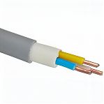 Кабель силовой NYМ Конкорд 3х1.5 кв.мм, установочный, белый, длина 1 метр