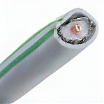 Кабель коаксиальный SAT 703 ТV 1х1.1 кв.мм, белый, длина 1 метр