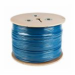 Кабель компьютерный Rexant 01-0147, витая пара, FTP-6e 0.5х2х4 кв.мм, синий, длина 1 метр