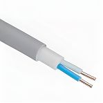 Кабель силовой NYМ Севкабель 2х1.5 кв.мм, установочный, белый, длина 1 метр