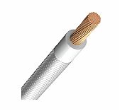 Провод РКГМ Москабель термостойкий 1х0.75 кв.мм, установочный, белый, длина 1 метр