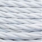 Провод витой Bironi B1-434-71-50 бытовой ПУГВнг-LS 3х1.5 кв.мм, декоративный, белый матовый, длина 1 метр