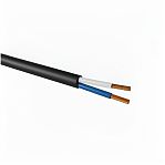 Кабель силовой КГ-ХЛ Рыбинсккабель 2х0.75 кв.мм, установочный, черный, длина 1 метр