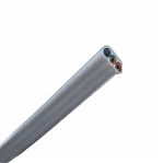 Провод силовой ШВВП 3х0.75 кв.мм, установочный, белый, длина 1 метр