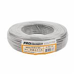Кабель FTP 4PR 24AWG CAT5e CCA Proconnect 01-0142-3, 4х2х0.5 кв.мм, алюминиевый, длина 1 метр