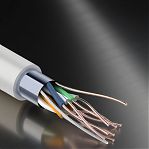 Кабель FTP 4PR 24AWG CAT5e CCA Proconnect 01-0142-3, 4х2х0.5 кв.мм, алюминиевый, длина 1 метр
