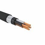 Кабель силовой ВБШв Элкаб КЗ 4х10 кв.мм, установочный, бронированный, черный, длина 1 метр