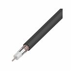 Кабель коаксиальный Rexant RG-6U, 1х6.8 кв.мм, медный, черный, длина 30 м