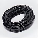 Провод силовой ККЗ ШВВП 2х0.75 кв.мм, KKZ40-00007016, ГОСТ, черный, длина 1 метр