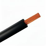 Кабель силовой КГ Рыбинсккабель 1х25 кв.мм, установочный, черный, длина 1 метр