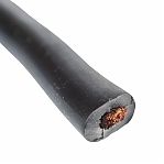 Кабель силовой КГ Рыбинсккабель 1х25 кв.мм, установочный, черный, длина 1 метр