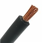 Кабель силовой КГ Рыбинсккабель 1х25 кв.мм, установочный, черный, длина 1 метр