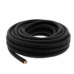 Кабель силовой КГ Рыбинсккабель 1х25 кв.мм, установочный, черный, длина 1 метр