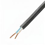 Кабель силовой КГ 2х2.5 кв.мм, установочный, черный, длина 50 метров