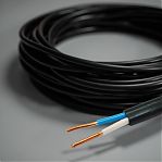 Кабель силовой КГ 2х2.5 кв.мм, установочный, черный, длина 50 метров