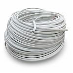 Провод силовой ПУНП/ПБПП 2х2.5 кв.мм, установочный, белый, длина  10 метров