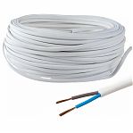 Провод силовой ШВВП 2х0.75 кв.мм, установочный, длина 30 метров