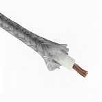 Провод РКГМ Москабель термостойкий 1х0.75 кв.мм, установочный, белый, длина 1 метр